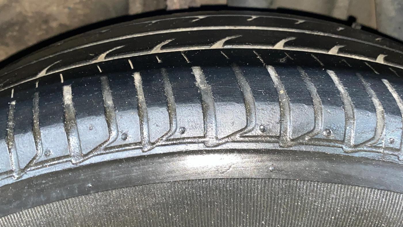 2020 Tata Tiago XZA PLUS PETROL, Petrol, Automatic, 47,123 km, Left Rear Tyre Tread