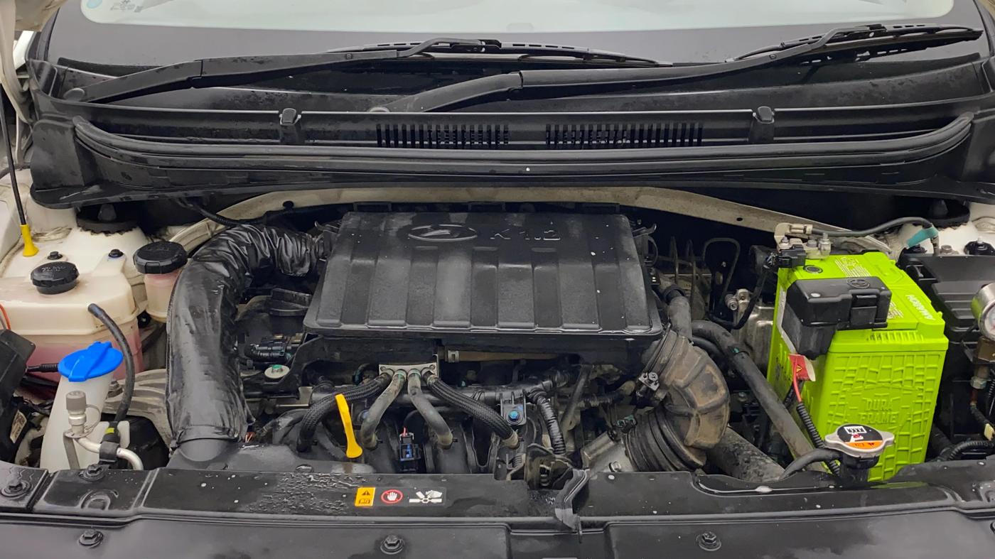 2022 Hyundai AURA S 1.2 CNG, CNG, Manual, 91,409 km, Engine View