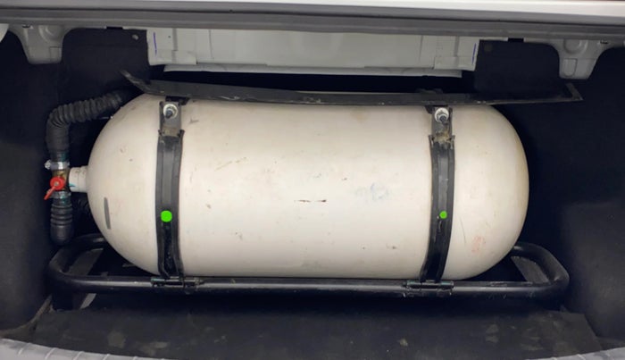 2022 Hyundai AURA S 1.2 CNG, CNG, Manual, 91,342 km, Boot Inside