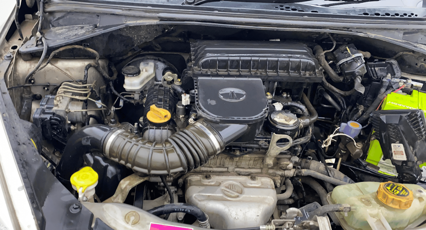 2019 Tata TIGOR XZ PETROL, CNG, Manual, 79,916 km, Engine View - Right