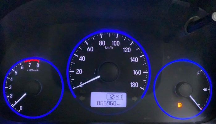 2017 Honda Amaze 1.2L I-VTEC S OPT, Petrol, Manual, 66,960 km, Odometer Image