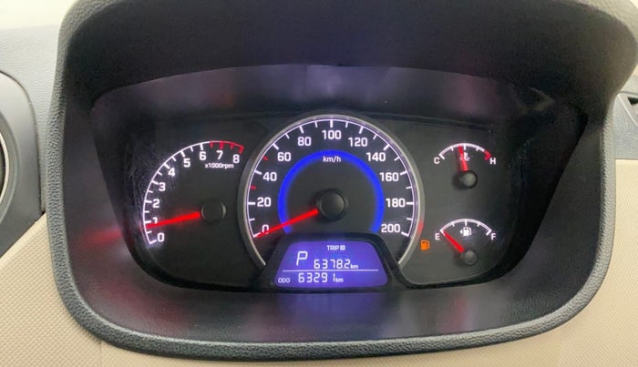 2017 Hyundai Grand i10 SPORTZ (O) AT 1.2 KAPPA VTVT, Petrol, Automatic, 63,246 km, Odometer Image