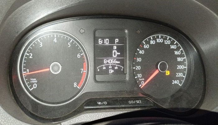 2015 Volkswagen Vento HIGHLINE PETROL AT, Petrol, Automatic, 64,067 km, Odometer Image