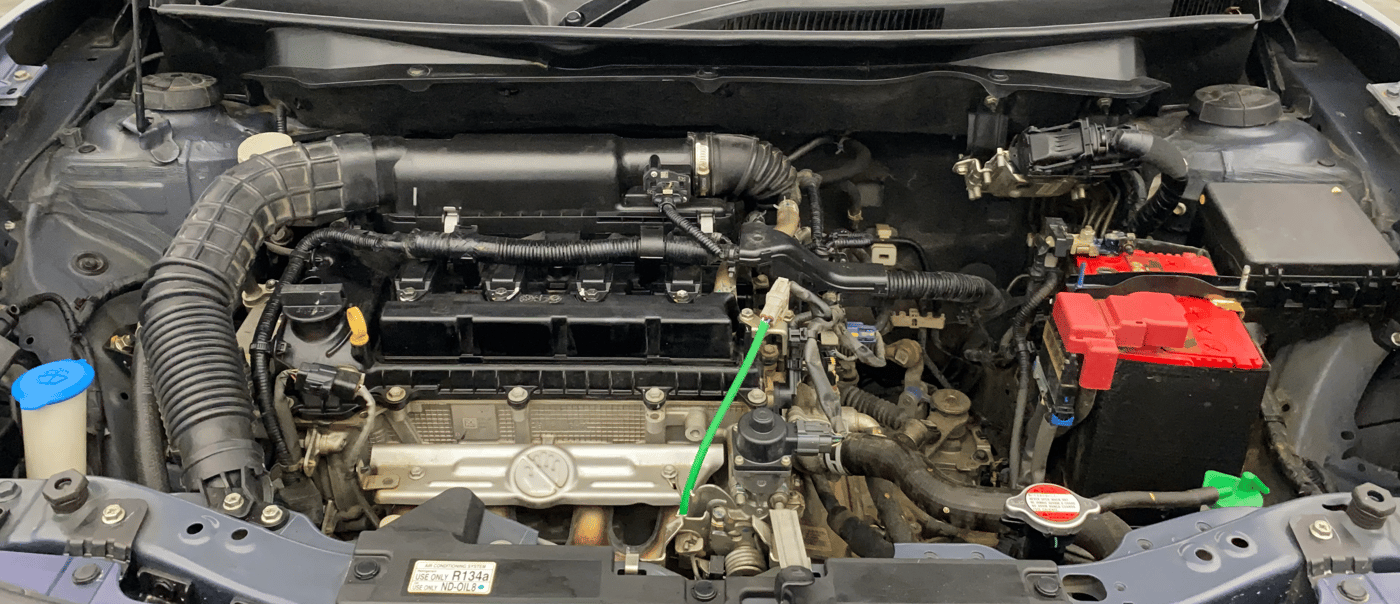 2020 Maruti Dzire ZXI, Petrol, Manual, 81,680 km, Engine View