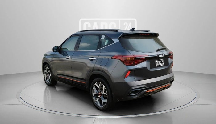 2021 KIA SELTOS X LINE 1.5 DIESEL AT, Diesel, Automatic, 45,770 km, Left Back Diagonal
