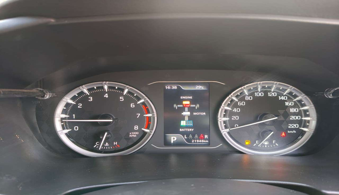 2024 Maruti Grand Vitara ZETA SMART HYBRID, Petrol, Manual, 21,947 km, Odometer Image