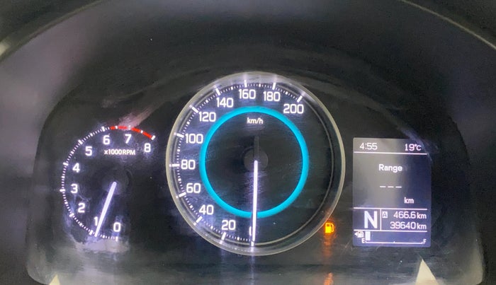 2018 Maruti IGNIS DELTA 1.2 AMT, Petrol, Automatic, 39,608 km, Odometer Image