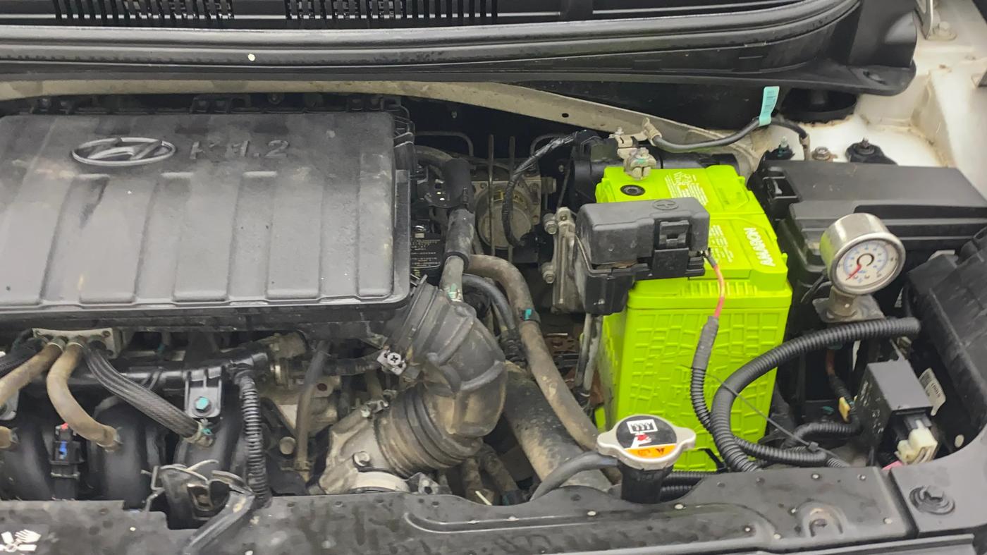2022 Hyundai AURA S 1.2 CNG, CNG, Manual, 65,756 km, Engine View - Left