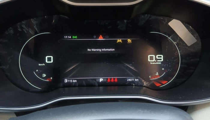 2023 MG ASTOR SAVVY 1.5 CVT, Petrol, Automatic, 24,071 km, Odometer Image