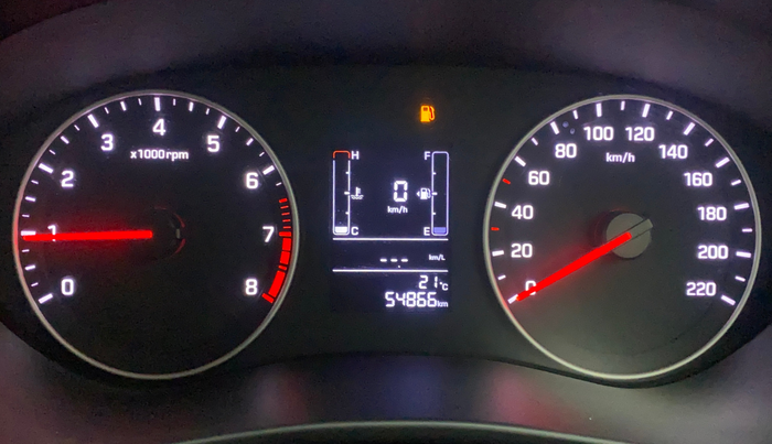 2018 Hyundai Elite i20 ASTA 1.2, Petrol, Manual, 54,865 km, Odometer Image