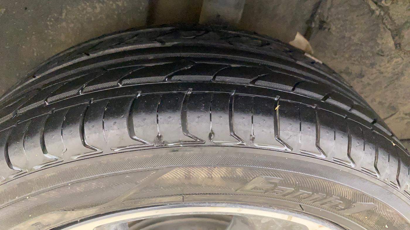2020 Tata ALTROZ XZ PETROL, Petrol, Manual, 88,724 km, Right Rear Tyre Tread