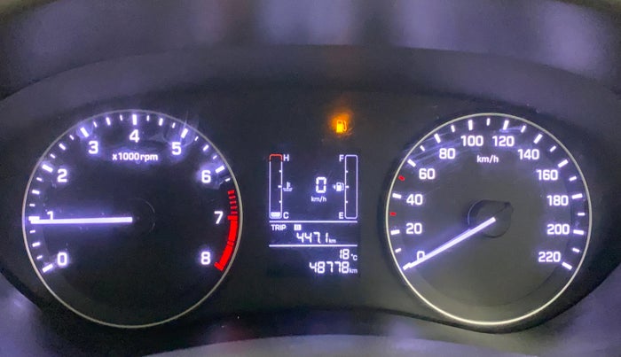 2016 Hyundai Elite i20 SPORTZ 1.2, Petrol, Manual, 48,724 km, Odometer Image