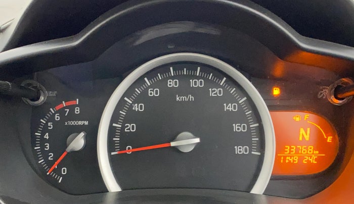 2014 Maruti Celerio VXI AMT, Petrol, Automatic, 33,767 km, Odometer Image