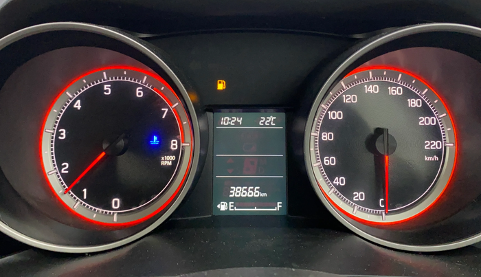 2019 Maruti Swift ZXI PLUS AMT, Petrol, Automatic, 38,666 km, Odometer Image