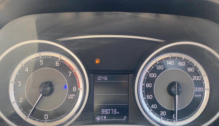 2017 Maruti Dzire VXI, Petrol, Manual, 99,062 km, Odometer Image