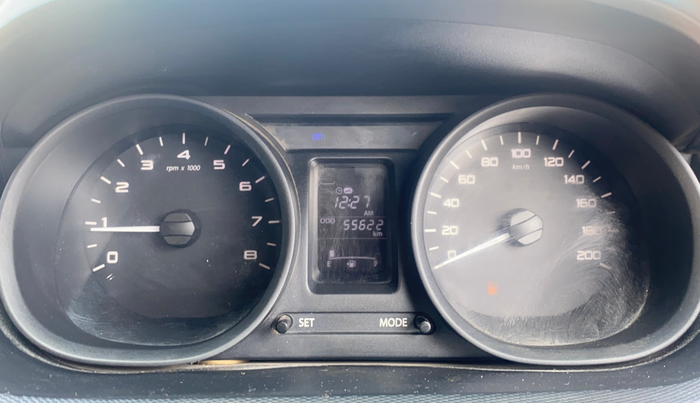 2016 Tata Tiago XM PETROL, Petrol, Manual, 55,611 km, Odometer Image