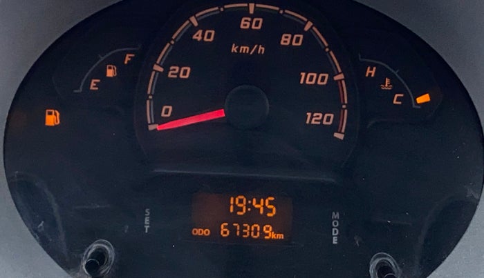 2014 Tata Nano TWIST XT, Petrol, Manual, 67,305 km, Odometer Image