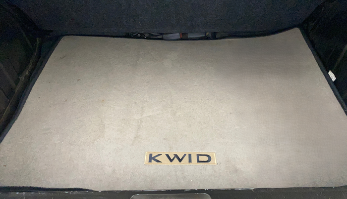 2017 Renault Kwid RXT 1.0 AMT (O), Petrol, Automatic, 33,232 km, Boot Inside