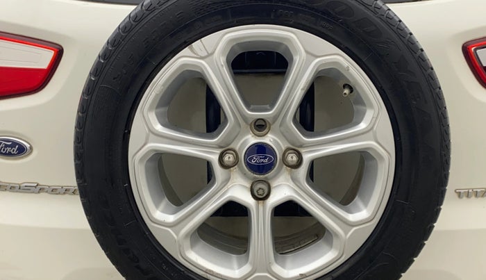 2018 Ford Ecosport TITANIUM + 1.5L PETROL AT, Petrol, Automatic, 17,772 km, Spare Tyre