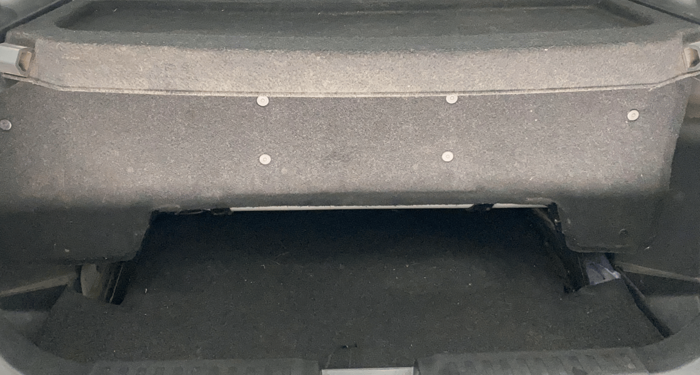 2023 Maruti BREZZA LXI S- CNG, CNG, Manual, 43,046 km, Boot Inside
