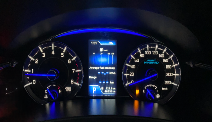 2022 Maruti Ciaz ZETA AT 1.5  SHVS PETROL, Petrol, Automatic, 46,388 km, Odometer Image