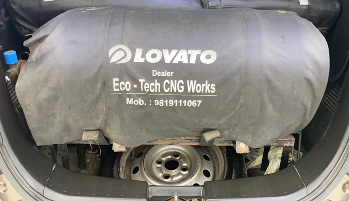 2013 Maruti Wagon R 1.0 LXI CNG, CNG, Manual, 1,28,031 km, Boot Inside