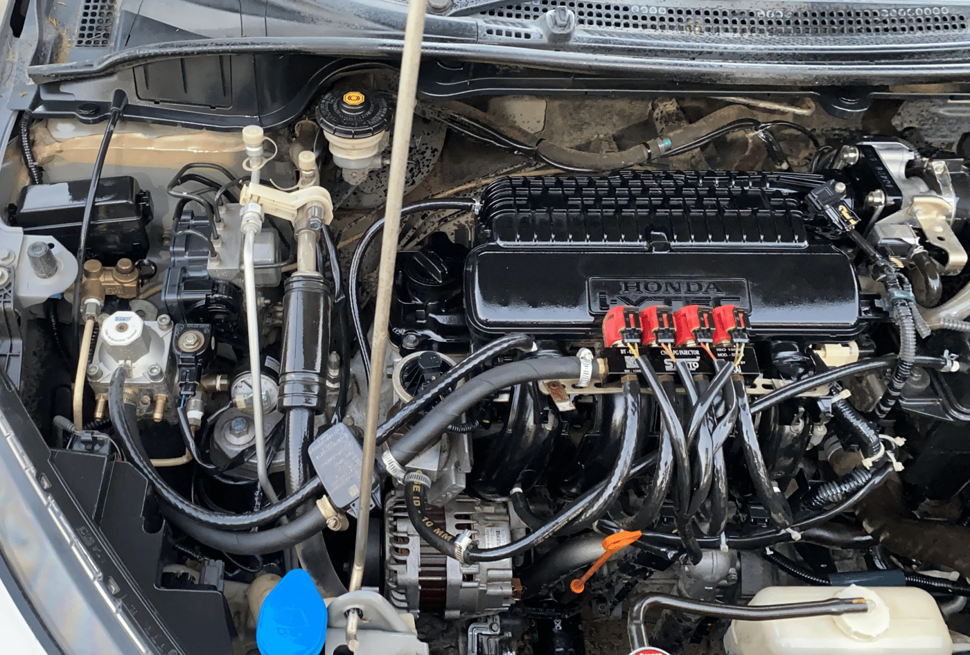 2018 Honda City 1.5L I-VTEC ZX CVT, CNG, Automatic, 97,534 km, Engine View - Right