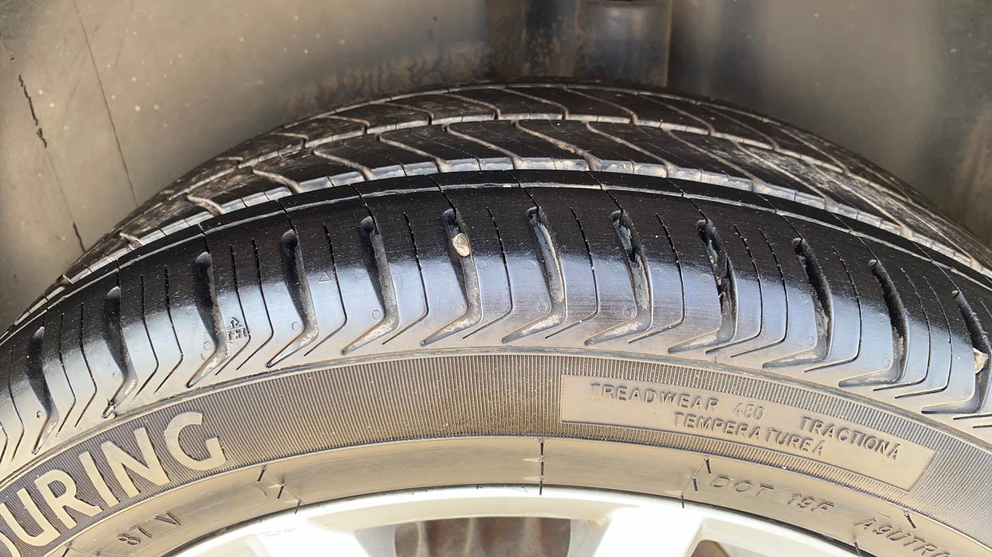 2021 Volkswagen Polo 1.0 GT TSI AT, Petrol, Automatic, 67,732 km, Left Rear Tyre Tread