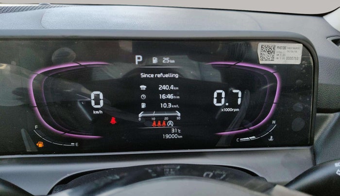 2024 KIA SELTOS  HTX 1.5 DIESEL AT, Diesel, Automatic, 19,001 km, Odometer Image