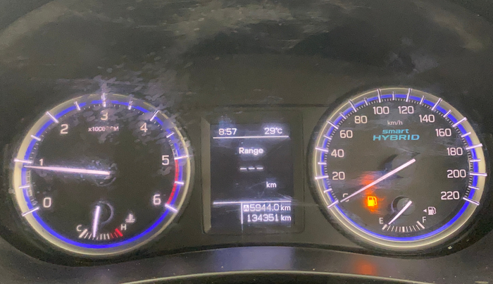 2018 Maruti S Cross ZETA 1.3, Diesel, Manual, 1,34,311 km, Odometer Image