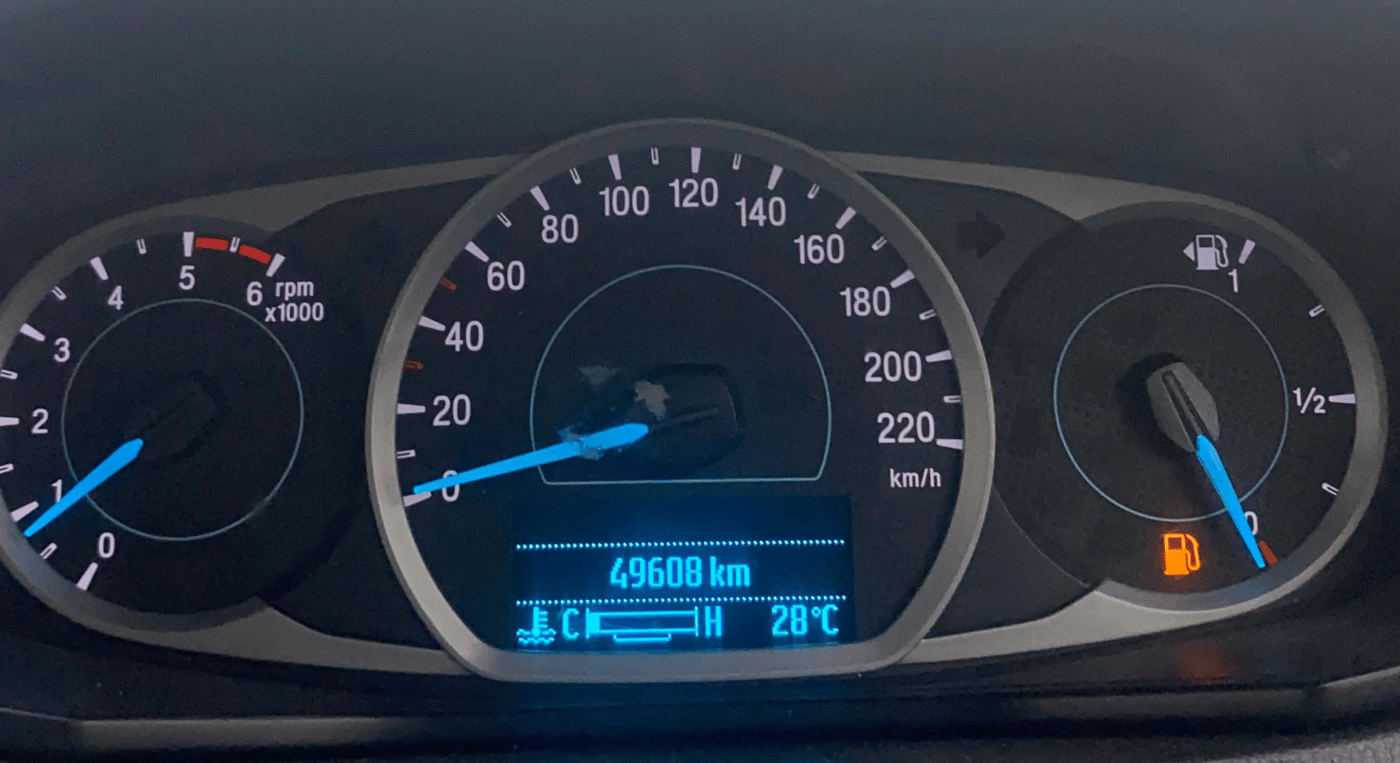 2020 Ford Figo Aspire TITANIUM PLUS 1.5 DIESEL, Diesel, Manual, 49,830 km, Odometer Image