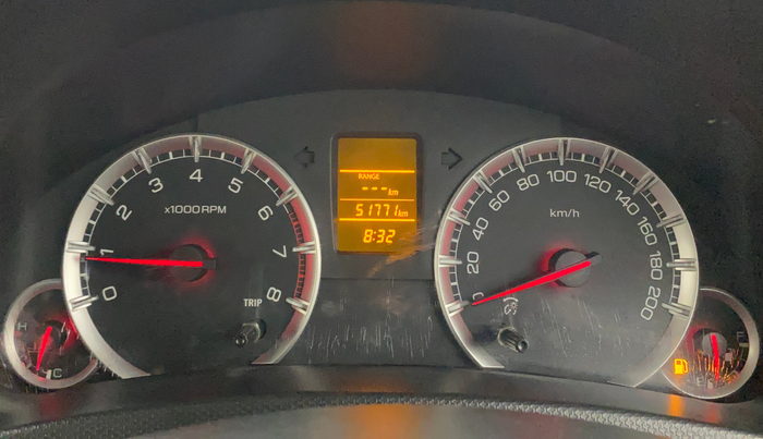 2015 Maruti Swift VXI, Petrol, Manual, 51,765 km, Odometer Image