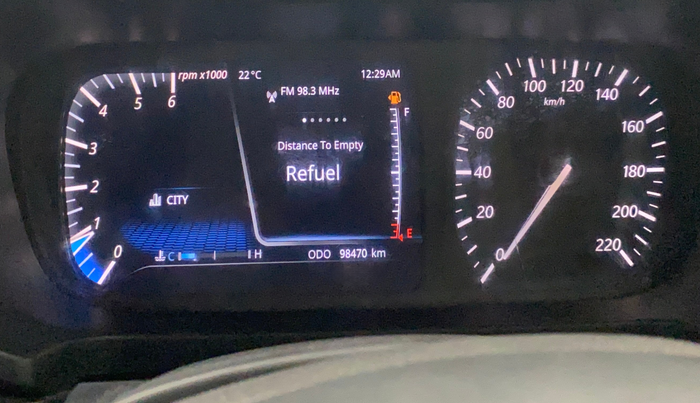 2021 Tata ALTROZ XZ DIESEL, Diesel, Manual, 98,464 km, Odometer Image