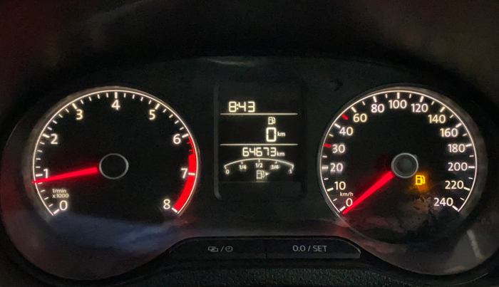 2020 Volkswagen Polo COMFORTLINE PLUS 1.0L MPI, Petrol, Manual, 64,659 km, Odometer Image