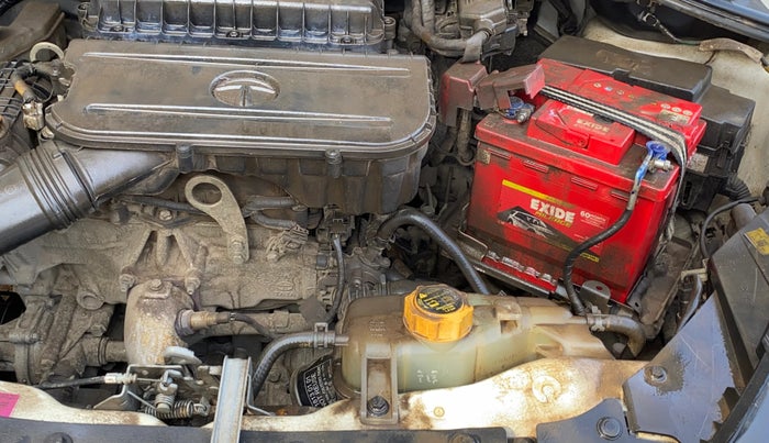 2022 Tata TIGOR XZ PLUS CNG, CNG, Manual, 81,528 km, Engine View - Left