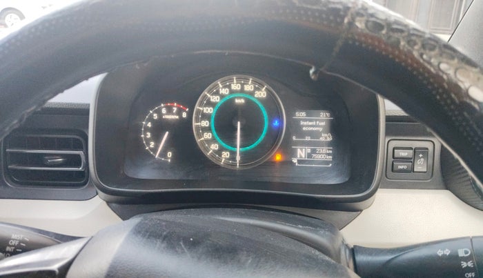 2018 Maruti IGNIS DELTA 1.2 AMT, Petrol, Automatic, 75,900 km, Odometer Image