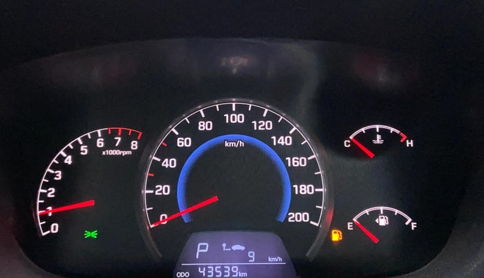 2016 Hyundai Grand i10 ASTA (O) AT 1.2 KAPPA VTVT, Petrol, Automatic, 43,523 km, Odometer Image
