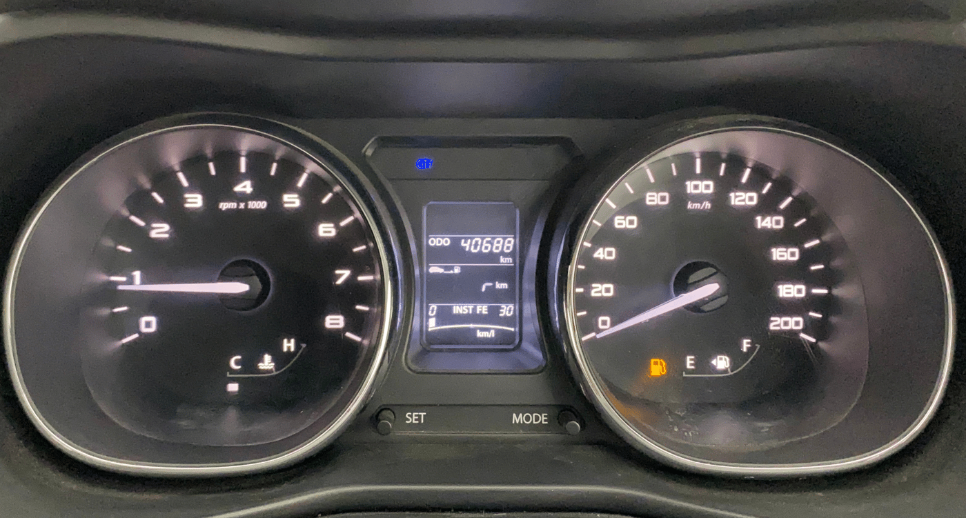 2018 Tata NEXON XZ PETROL, Petrol, Manual, 40,750 km, Odometer Image