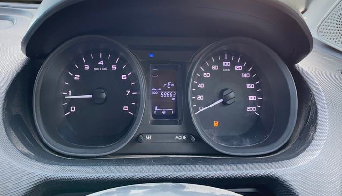 2018 Tata Tiago XT PETROL, Petrol, Manual, 59,651 km, Odometer Image