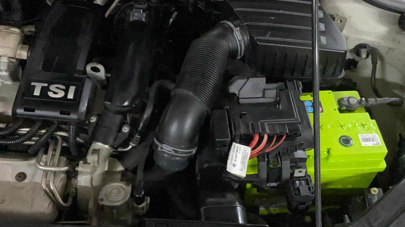 2017 Volkswagen Polo GT TSI AT, Petrol, Automatic, 66,547 km, Engine View - Left