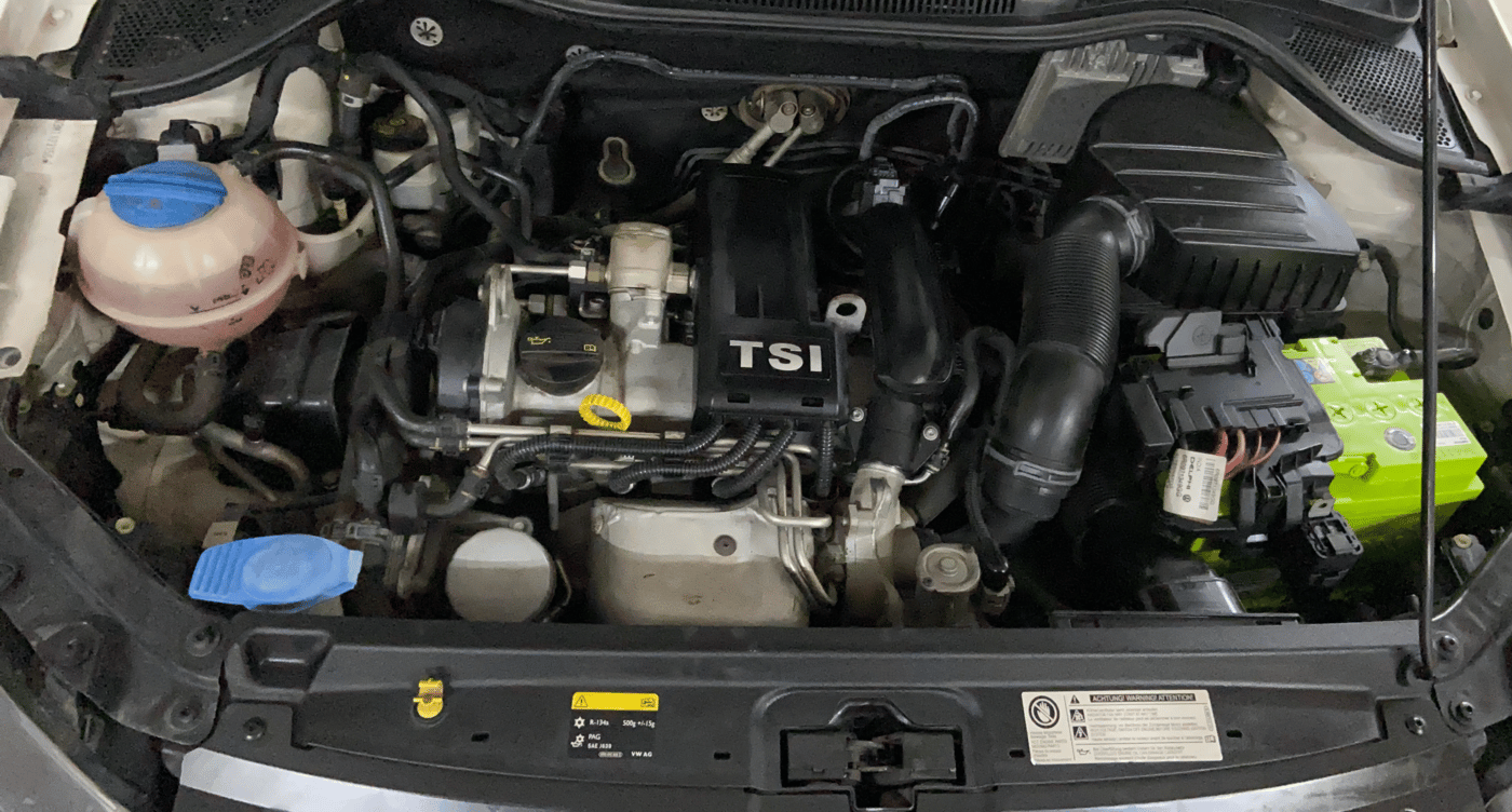 2017 Volkswagen Polo GT TSI AT, Petrol, Automatic, 66,547 km, Engine View