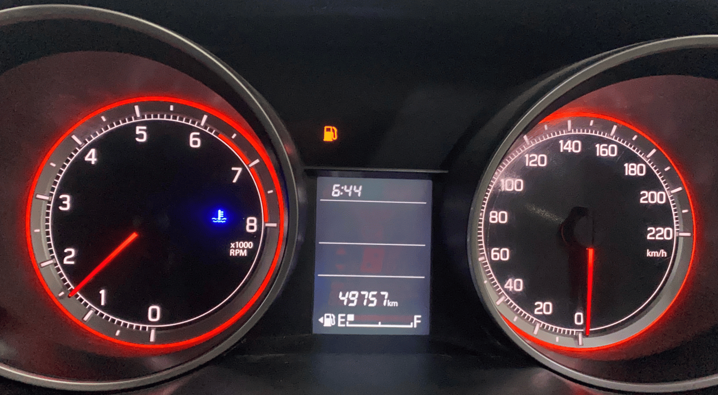 2020 Maruti Swift VXI, Petrol, Manual, 49,893 km, Odometer Image