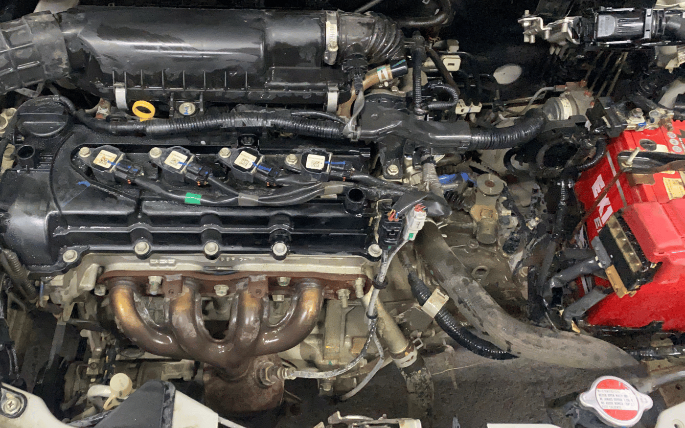 2020 Maruti Swift VXI, Petrol, Manual, 49,893 km, Engine View