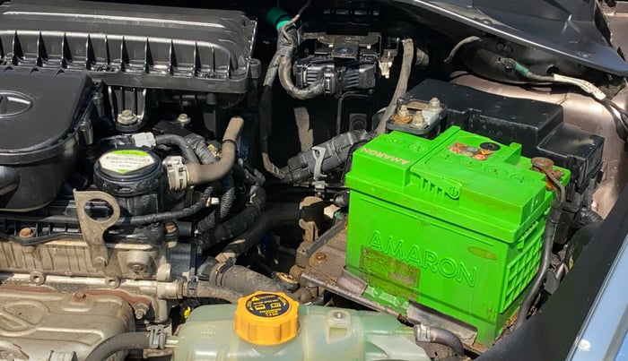 2016 Tata Tiago XT PETROL, Petrol, Manual, 1,09,603 km, Engine View - Left