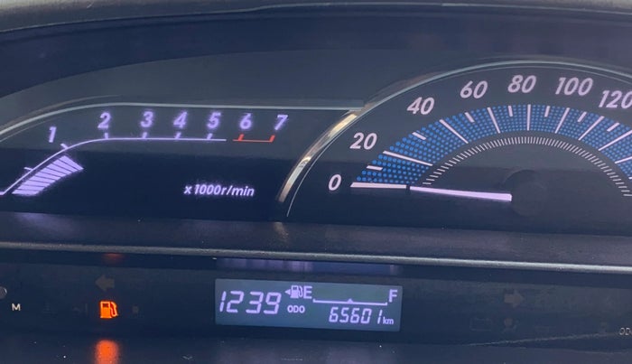 2020 Toyota Etios CROSS 1.2 G, CNG, Manual, 65,593 km, Odometer Image