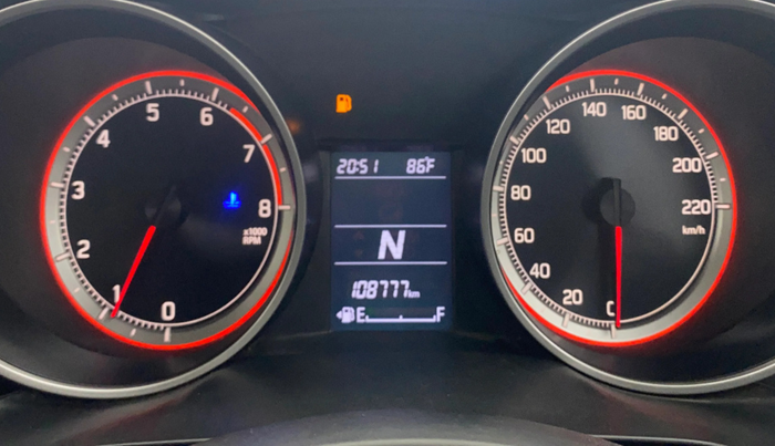 2018 Maruti Swift VXI AMT, Petrol, Automatic, 1,08,777 km, Odometer Image
