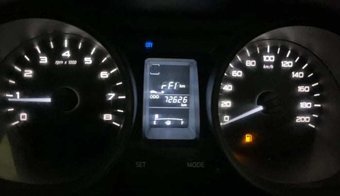2018 Tata Tiago XT PETROL, Petrol, Manual, 72,573 km, Odometer Image