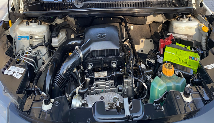 2021 Tata NEXON XZA PLUS SUNROOF PETROL, Petrol, Automatic, 64,166 km, Engine View