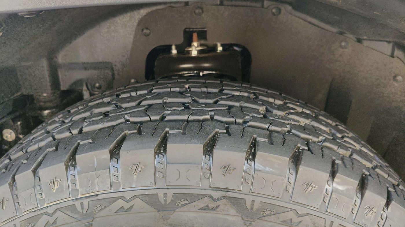 2023 Mahindra Thar LX D 4*4 MT HT, Diesel, Manual, 3,301 km, Right Front Tyre Tread