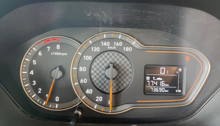2020 Hyundai NEW SANTRO MAGNA AMT, Petrol, Automatic, 73,664 km, Odometer Image